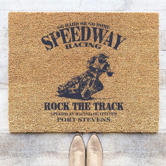 Speedway Racing Coir Doormats
