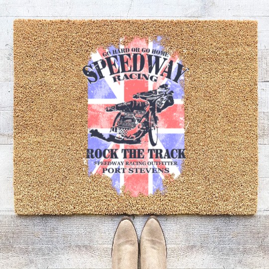 UK Speedway Racing Coir Doormats