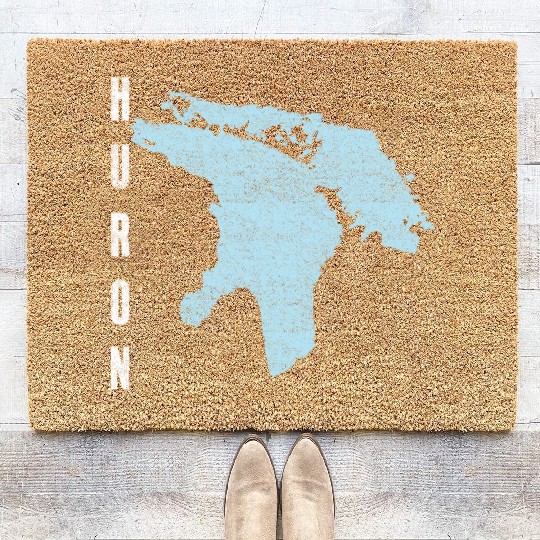 Lake Huron Great Lakes Coir Doormats