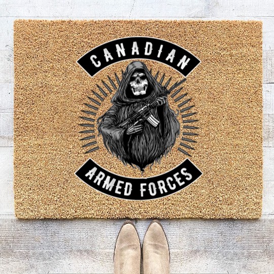 Armed Forces Reaper Canadian Military Coir Doormats