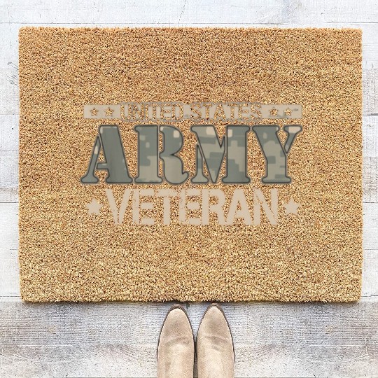 Army Veteran Coir Doormats