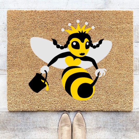 Queen Bee Coir Doormats