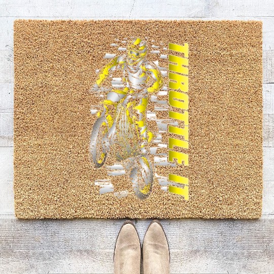 Motocross Throttle It Suzuki Coir Doormats