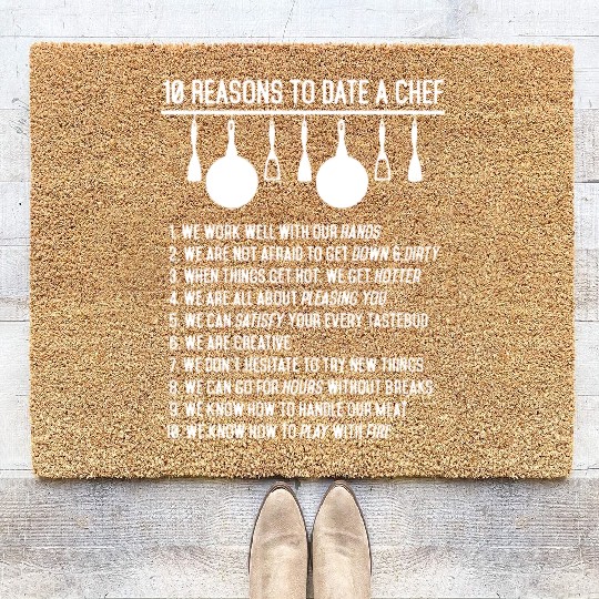 10 Reason To Date A Chef Coir Doormats