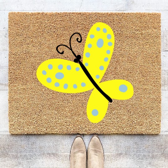 Butterfly Coir Doormats