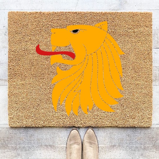 Lion head Coir Doormats