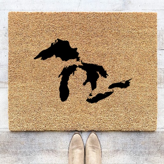 Great Lakes Detailed Coir Doormats