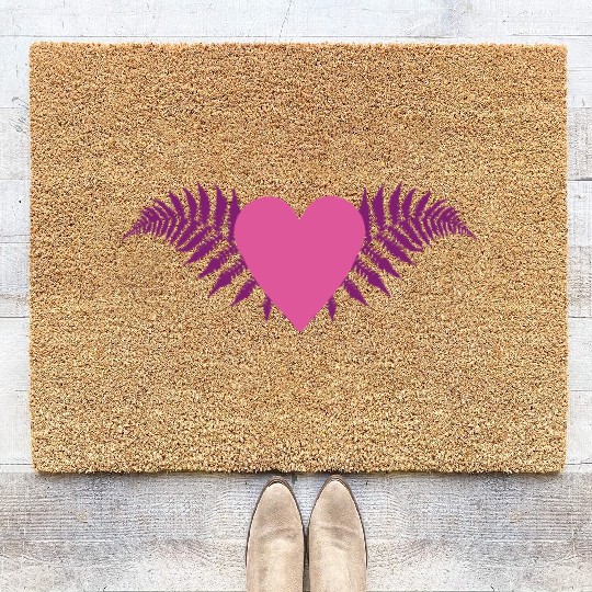 Nature heart Coir Doormats