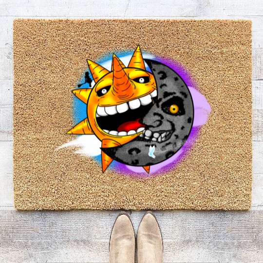 Sun & Moon Coir Doormats