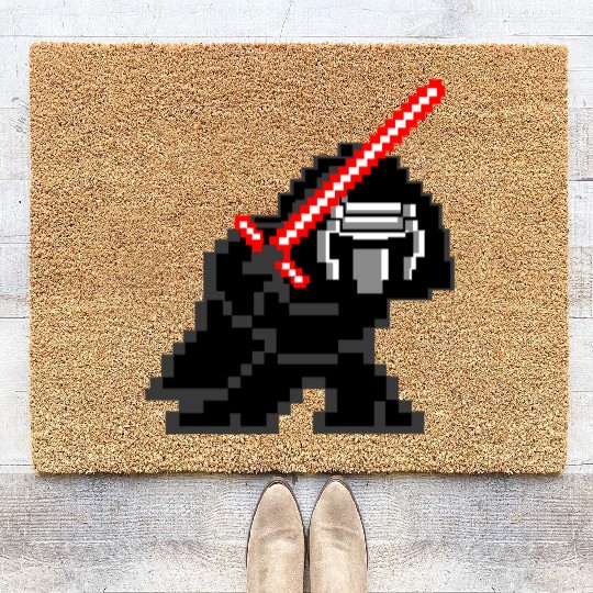 8-bit Kylo Ren Coir Doormats
