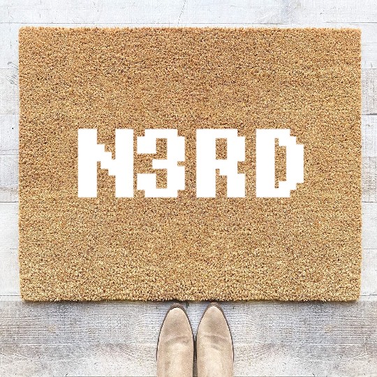 8 Bit Nerd Coir Doormats