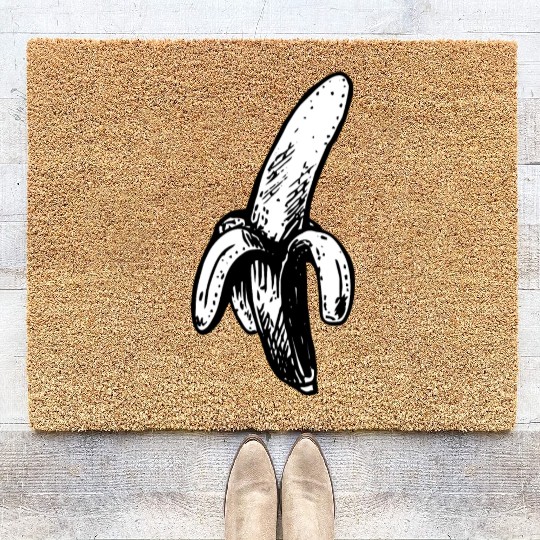 Hipster Banana Coir Doormats