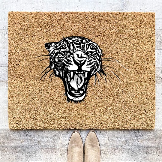 Cheetah Coir Doormats