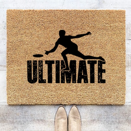Ultimate Frisbee Coir Doormats