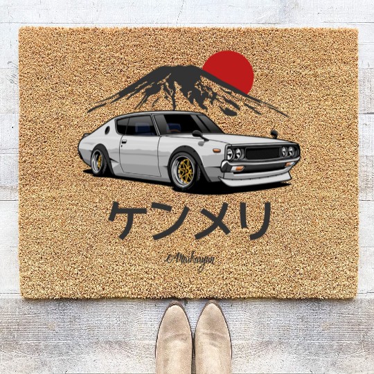 JDM Car Coir Doormats