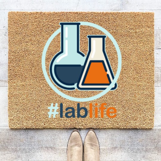 Laboratory Chemistry Chemist Science Gift Coir Doormats