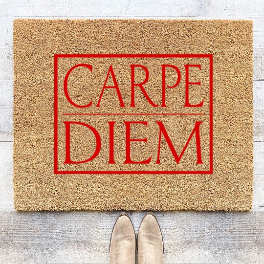 Carpe Diem Coir Doormats