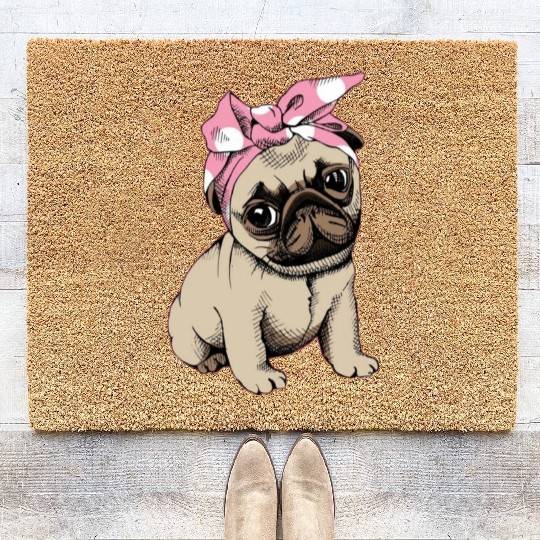 pug Coir Doormats