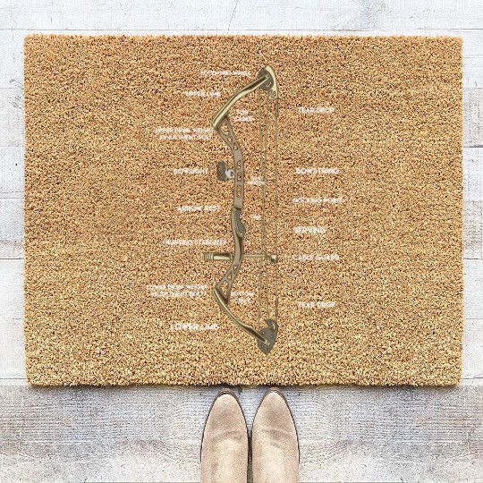 Bow Anatomy | Hunting Compound Coir Doormats