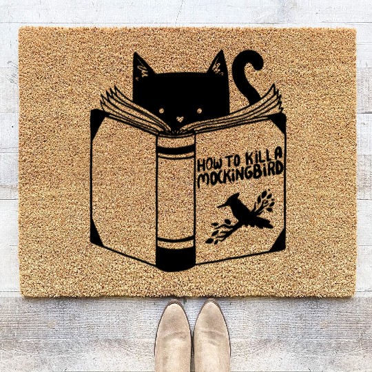 How to kill a mocking bird Coir Doormats