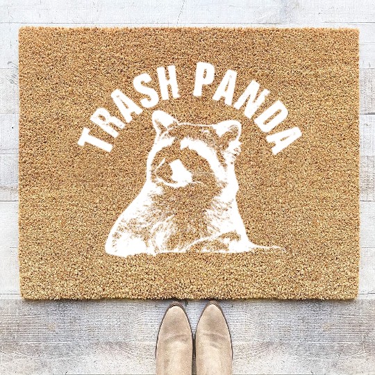 Raccoon Trash Panda Coir Doormats
