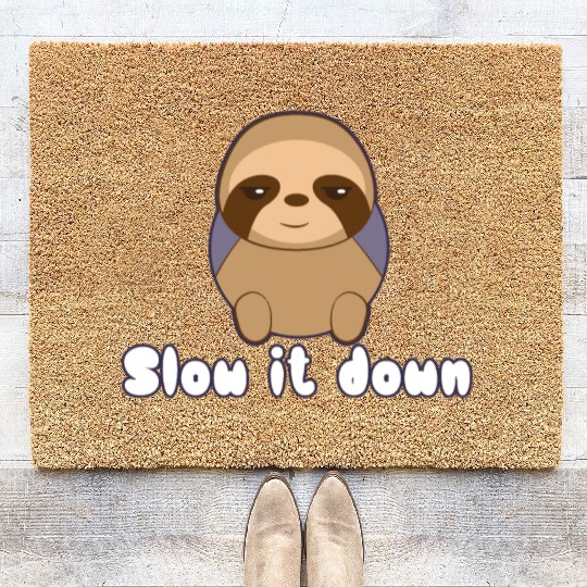 Sloth Coir Doormats