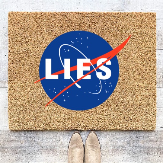Nasa Lies Gifts Coir Doormats