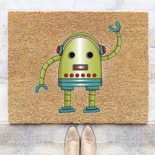 Robot - arms Coir Doormats