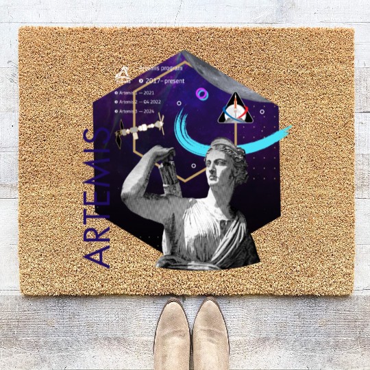 NASA Artemis program (2017–present) Coir Doormats