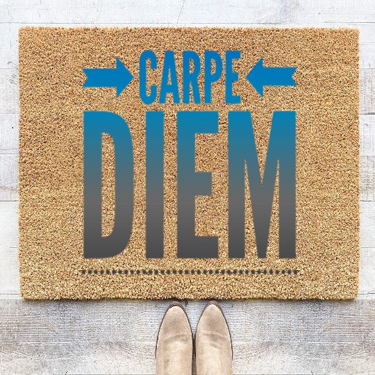 carpe Diem Coir Doormats