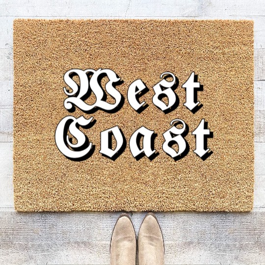 West Coast Fraktur Coir Doormats