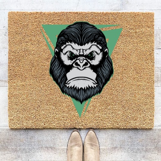 Gorilla Tattoo Art Coir Doormats