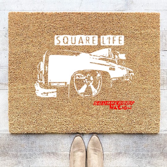 Square Body Nation Life Squarebody Coir Doormats