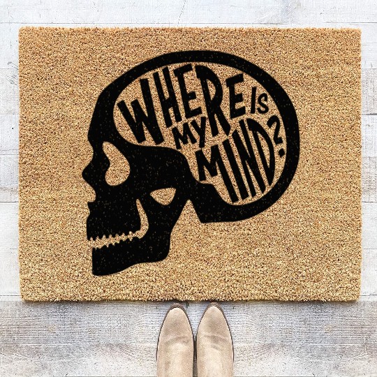 Where is my Mind - Fight Club Coir Doormats