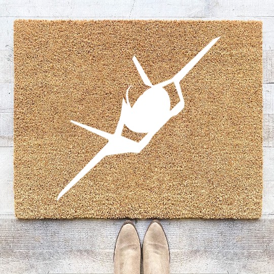 F-35 Lightning II Military Fighter Jet Aircraft Coir Doormats