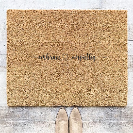 Embrace Empathy Coir Doormats