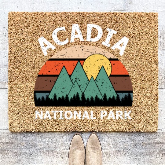 Acadia National Park Gift Coir Doormats
