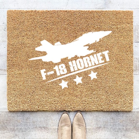 F-18 Hornet - Aircraft Coir Doormats