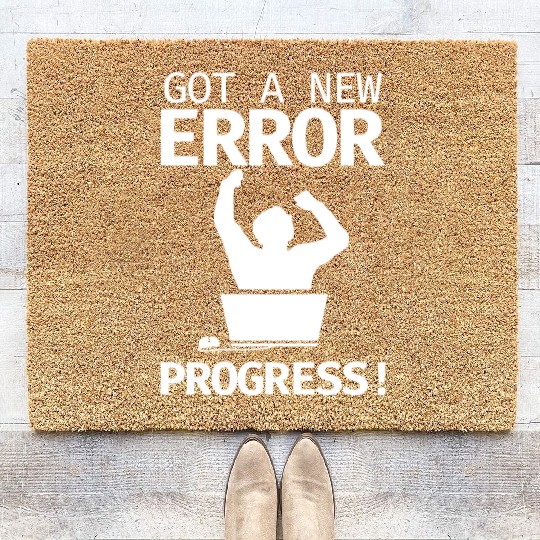 World's Number 0 Programmer Programmer Coding Coir Doormats