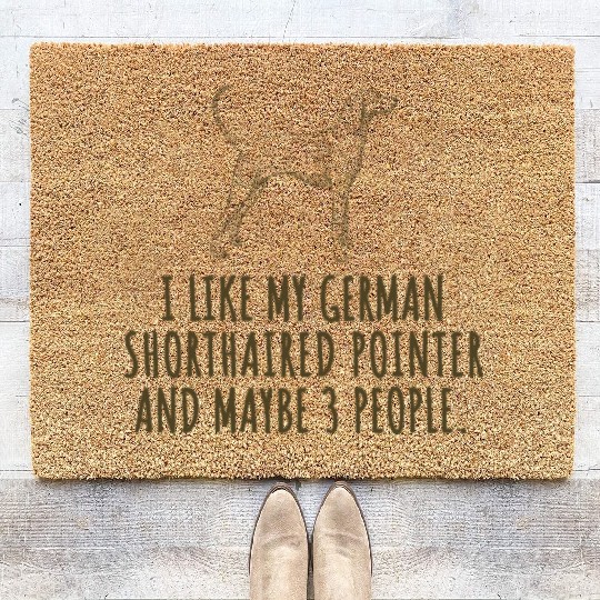 German Shorthaired Pointer Dog Coir Doormats