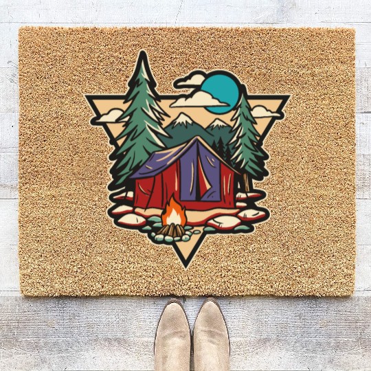 Trianggel Camping Coir Doormats