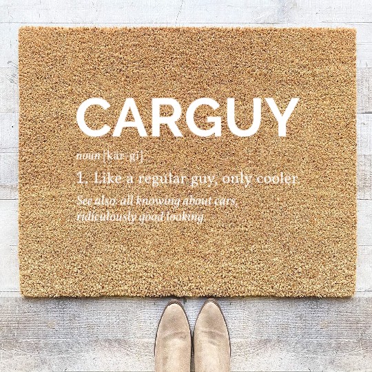 Car Guy Definition I Coir Doormats