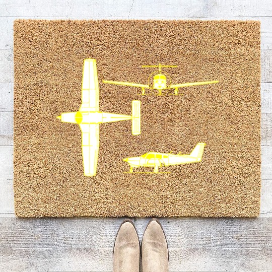 Piper PA 32 260 6 Cherokee Six Coir Doormats