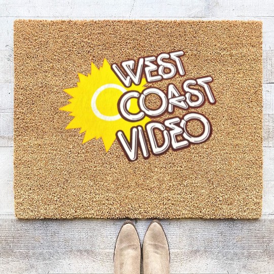 West Coast Video Coir Doormats