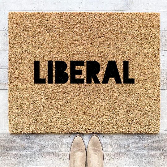Liberal typography Coir Doormats