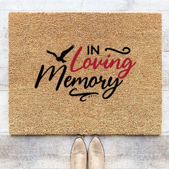 In Loving Memory - Memorial Day Coir Doormats