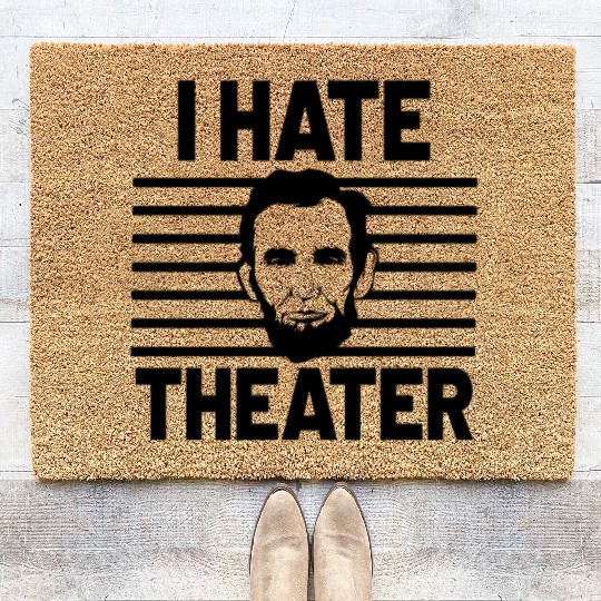 US History Abraham Lincoln History Teacher Gift Coir Doormats