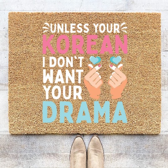 K-Pop Coir Doormats