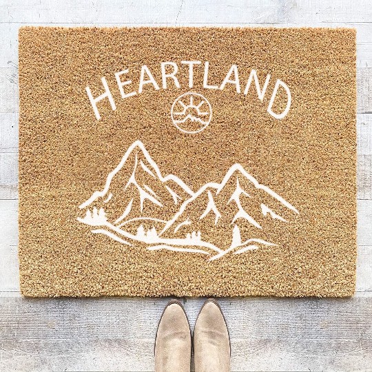 heartland ranch, heartland Coir Doormats