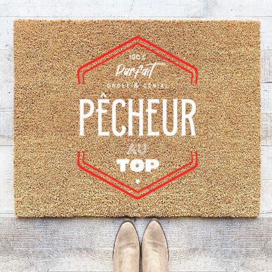 Pêcheur parfait et au top Coir Doormats